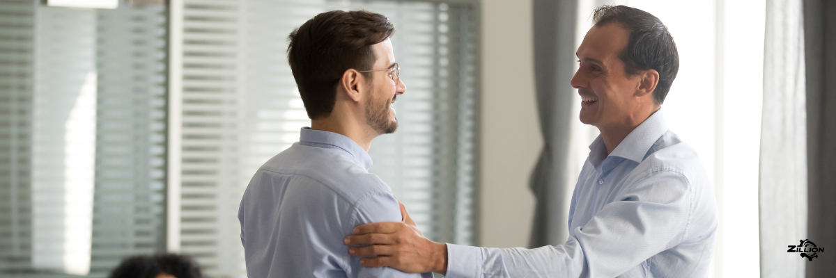 Two Men shaking hands